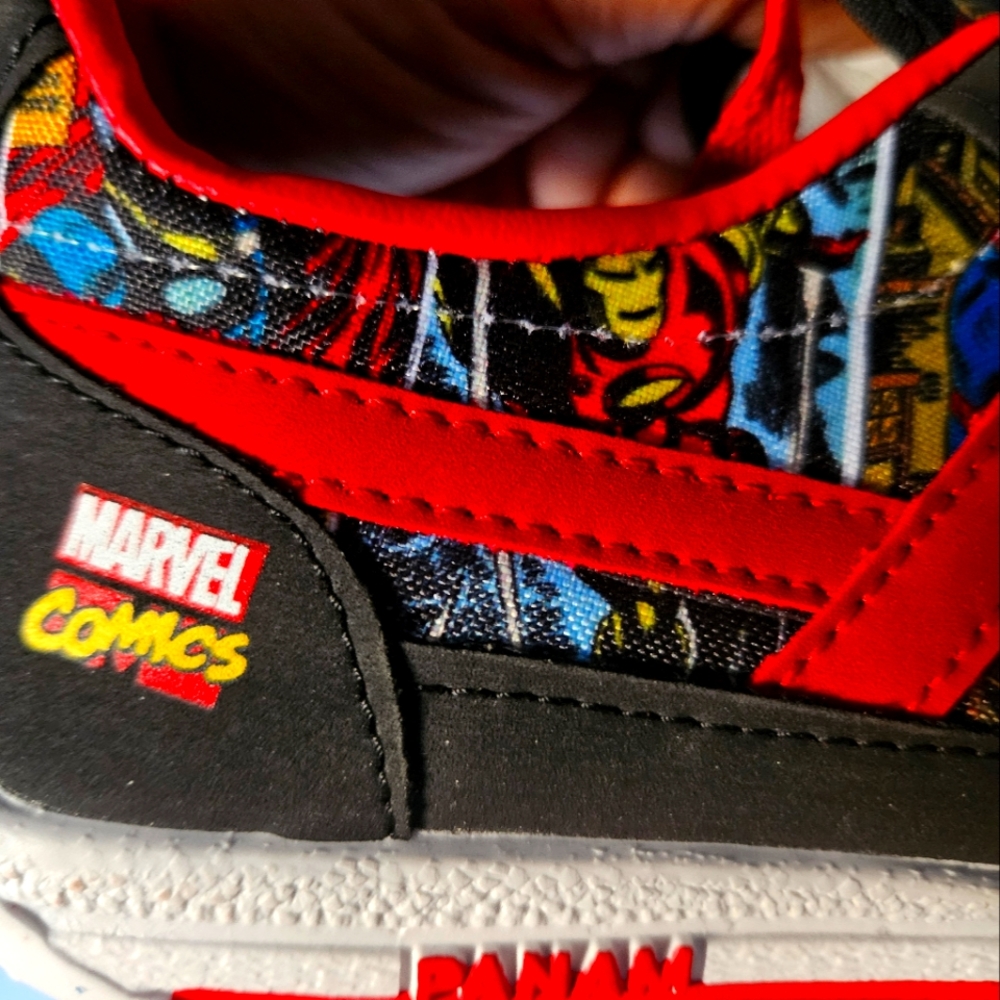 Marvel comic gymshoes by panam from Mexico